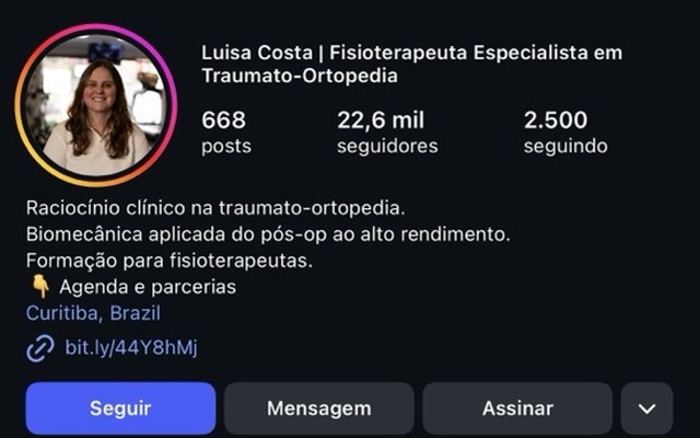 Resultado Luisa Costa