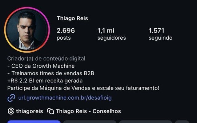 Resultado Thiago Reis